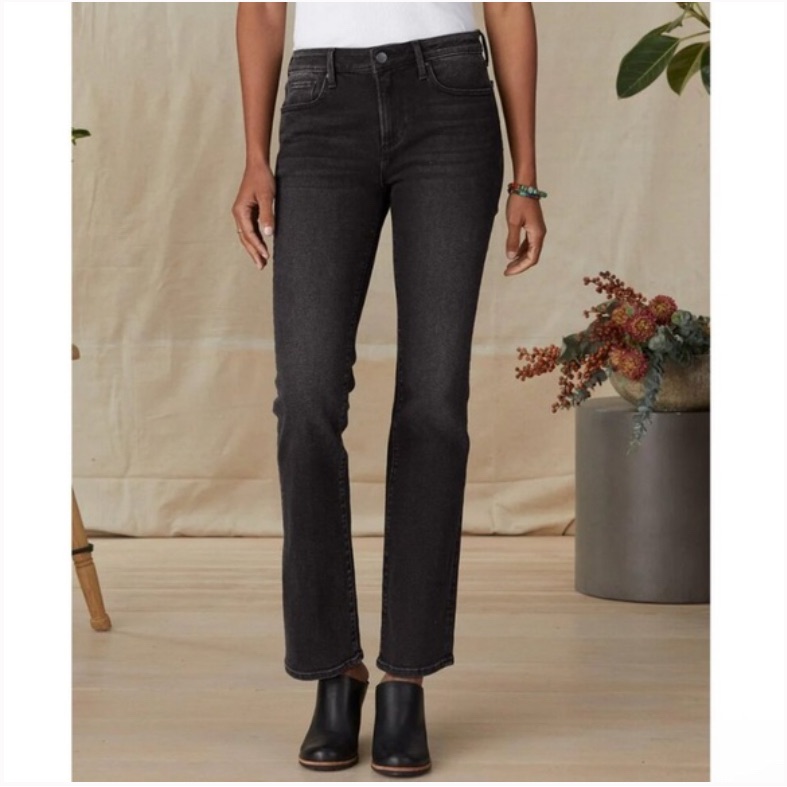Driftwood Kelly Boot Cut Jeans Black